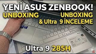Asus Zenbook 14 OLED UX3405C İnceleme | Ultra 9 285H Gücü! 🚀