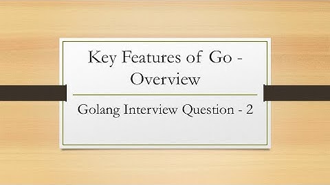 🚀 Top 14 Key Features of Golang Explained | Master Go Language Fast! 💻