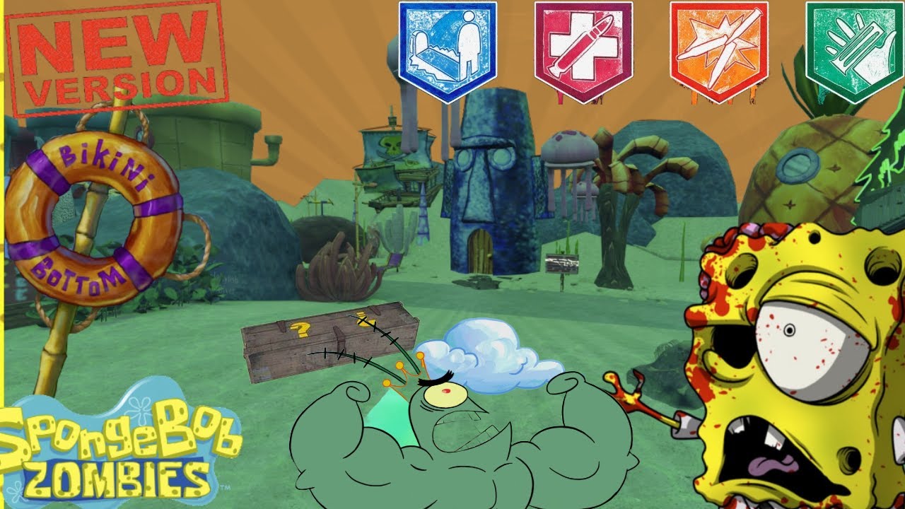 SPONGEBOB BIKINI BOTTOM MODDED ZOMBIES YouTube 
