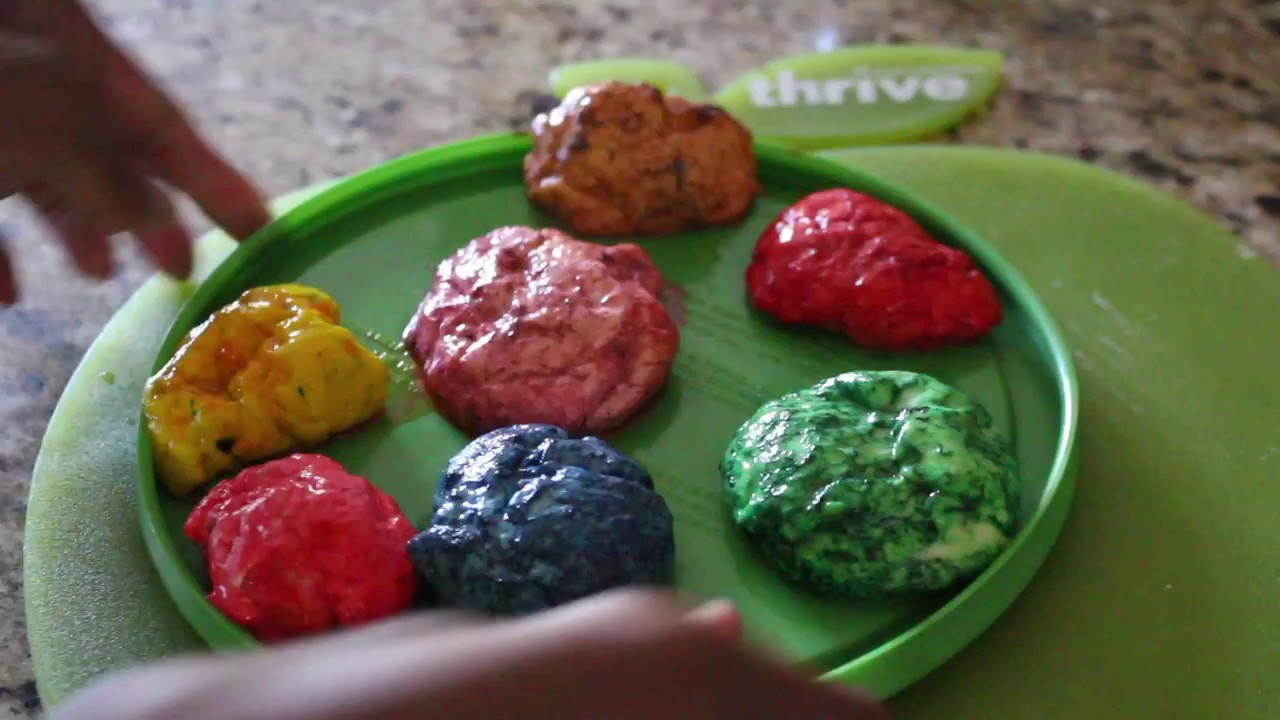 How to Color Your Oven Bake Clay - YouTube