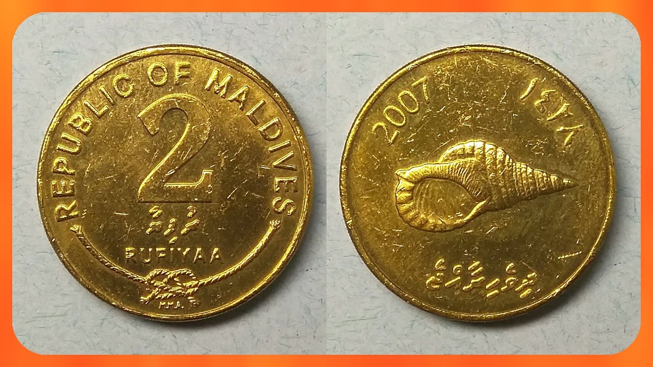 Монета 2 Руфії 2007 (1428). Мальдіви | ރުފިޔާ / 2 RUFIYAA / REPUBLIC OF ...