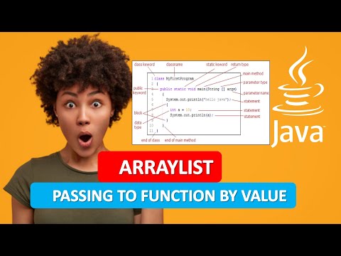JAVA ARRAYLIST |JAVA PASSING TO FUNCTION BY VALUE EXAMPLE |JAVA PROGRAMMING TUTORIAL 23