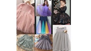100% unique and trendy net frock design  net frock design for baby girls