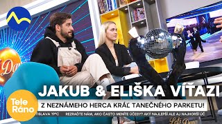 Víťazi Let's Dance 2024 - Jakub Jablonský a Eliška Lenčešová | Teleráno