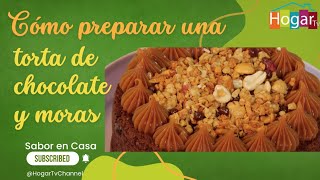 Receta de torta de chocolate y moras - HogarTv producido por Juan Gonzalo Angel Restrepo
