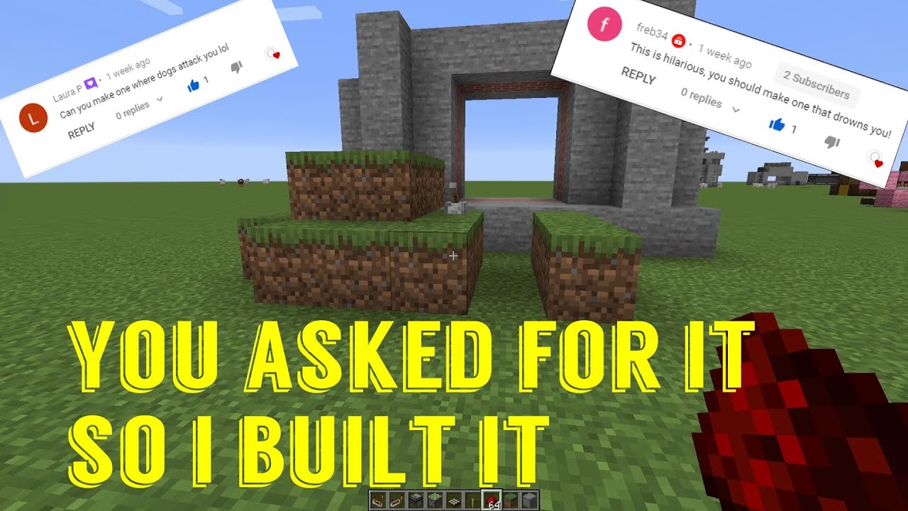 Solving Problems No One Has Minecraft Edition Ep4 - YouTube