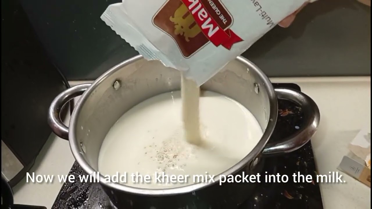 Dessert Kheer Mix Recipe 🍪😋