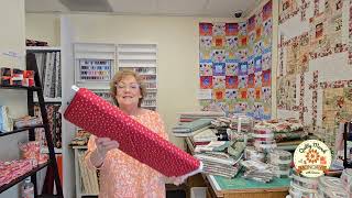 Quilty Merch Monday with Dianne May 18th! New Riley Blake Christmas &amp; Spring Fabric by Jason Yenter