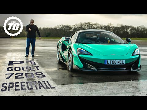 MCLAREN SHOWDOWN: P1 vs 720s, Speedtail vs F35, 600LT vs Ferrari Pista | Top Gear