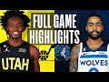 Minnesota Timberwolves Vs Utah Jazz Full Game Highlights Jan 16 NBA Regular Season 22 23