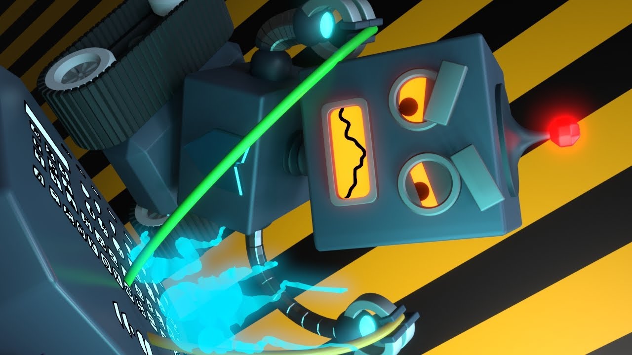 Robot Finds an Old Video. Self Worth