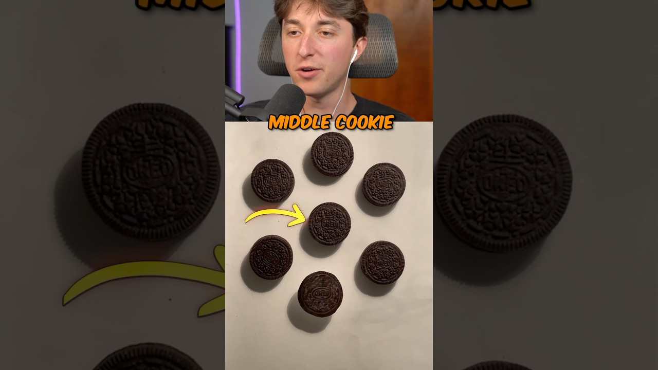SPOT THE FAKE COOKIE! 🤔 #shorts