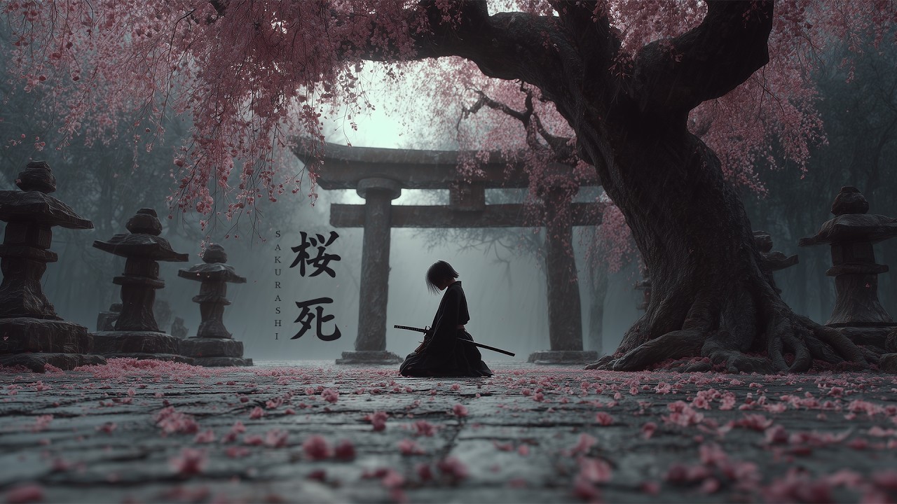 SAKURASHI（桜死）— Japanese Zen Music Resting Beneath the Falling Blossom Shrine