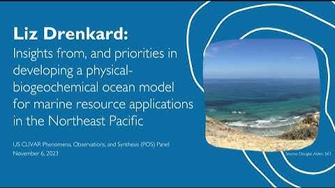 Insights from and priorities in developing a physical-biogeochemical ocean model for marine resource