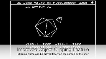 3D-Demo for the Apple ][ - Release V.2.40