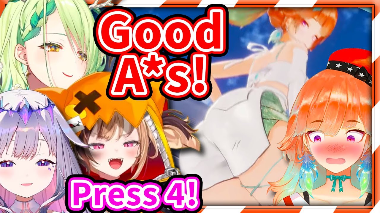 Everyone Can't Stop Obsessing Over Kiara's BUTT In Front of Her 【HololiveEN】