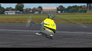 AccuRC demo - OMPHOBBY M2 3D copter.
