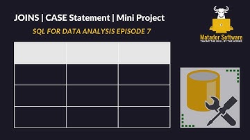SQL Joins, Case Statements & Real World Mini Project | SQL for Data Analysis Episode 7