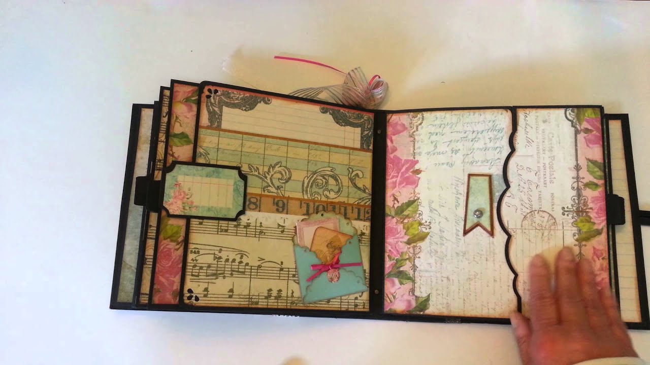 Primrose 8 x 8 Premade Mini Album