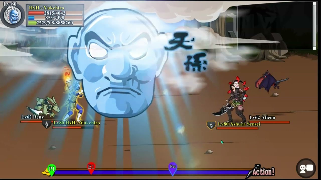 Shinobi Warfar | Tenson Omi Shinjin saves the day (He tried to drain my CP) 