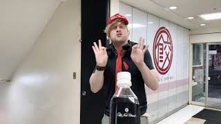 Donald J. Trump AKA McTrump does Bottlecap challenge