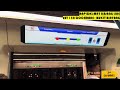 【RapidKL MRT Kajang Line】Siemens Inspiro (158) - Cochrane to Bukit Bintang with new TRX announcement