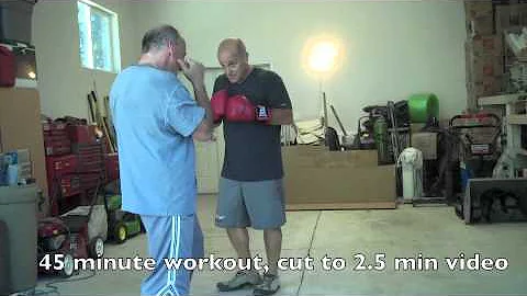 Garage Martial Arts Workout, w/ Tom and Bill Callos
