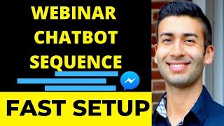 Chatbot Tutorial | Webinar Messenger Bot Sequence + Setup  Chatbots for Webinars screenshot 2