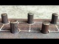 Easy Bending Techniques For Round Bar / Simple Bending Tricks For Metal Bar