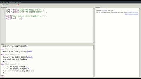WCLN - Computer Science 11 - Input and Output