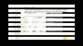 Review of Pattern of Numbers Evaluation 2