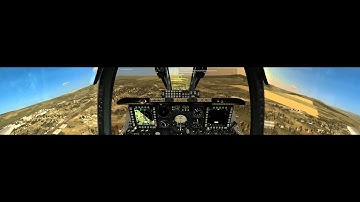 DCS A-10C 3 screen Demo