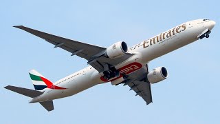 EMIRATES [Boeing 777-300ER] TAXI &amp; TAKEOFF From Cochin Int&#39;l Airport