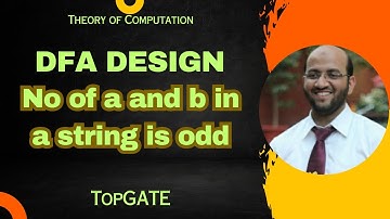 DFA Design | Odd No of a