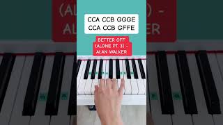 Better Off (Alone Pt.III) - Alan Walker, Dash Berlin, Vikkstar (Piano Tutorial) #betteroffalone