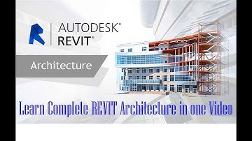 Revit Tutorial 1: A Basic Introduction to Revit for Building Design"