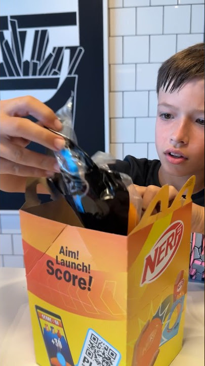 Nerf Toys at McDonalds!