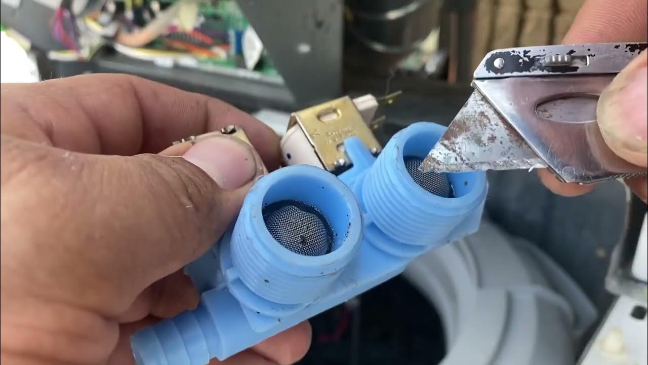 How to fix a Kenmore Stackable washer slowly fills with water 💦 YouTube