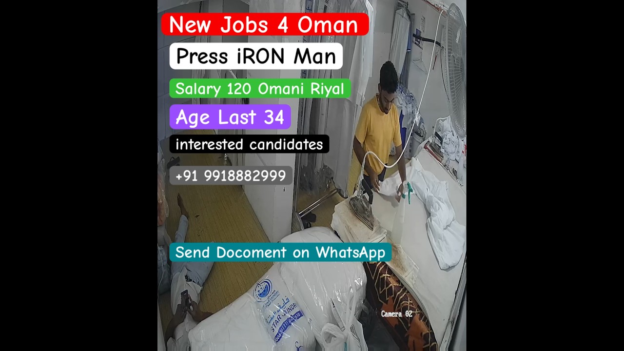 Iron man job press man job in Oman 
