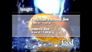 Food Network Lineup Bumper 2002