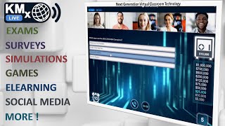 KMxLive.com - Virtual Classroom Pushed Content Features