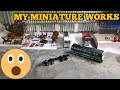 Miniature wooden craft workstnstc rc busindane gas lorrytamilnadu private bus