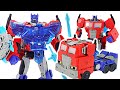 Transformers Adventures Battle Call Officer Class Optimus Prime appeared! | DuDuPopTOY