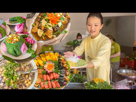 Video BẤT NGỜ HẬU TRƯỜNG làm TIỆC CHAY lần đầu Nhi chia sẻ - youtube