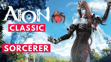 Aion Classic CLASSES - Sorcerer Class Skills & Skillbooks Preview! Beginners Guide! (MMORPG PC 2021)