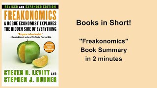 Freakonomics | Book Summary in 2 minutes #booksummary