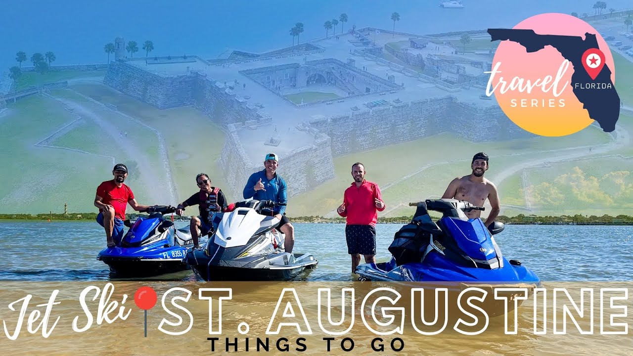 Explore St Augustine Florida by Jet Ski YouTube