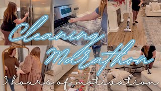 2023 EXTREME CLEANING MARATHON | OVER 3 HOURS OF CLEANING MOTIVATION