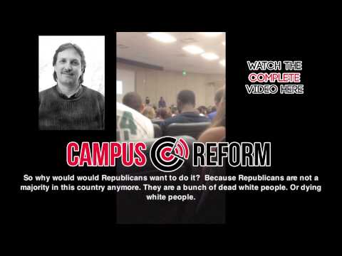 MSU Professor William Penn: Republicans "raped this country", "are a bunch of dead white people"
