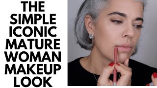 THE SIMPLE ICONIC MATURE WOMEN MAKEUP LOOK ❤|  Nikol Johnson